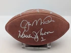 Multi Signed (4) NFL Hall Of Fame QB's Wilson Joe Montana HOF AUTO JSA LOA