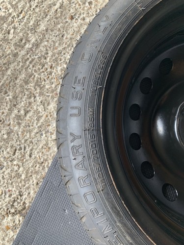 Smart - ForTwo ForFour (2014 -2023) 15 inch SPACE SAVER SPARE WHEEL - Picture 11 of 12