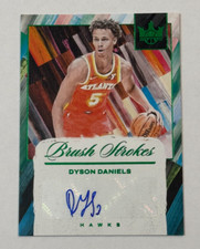 2024-25 Court Kings International Brush Strokes Jade #BR-DYS Dyson Daniels Auto