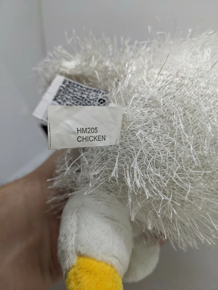 Ganz Webkinz White Chicken HM205 Plush NO code - Image 4 of 4