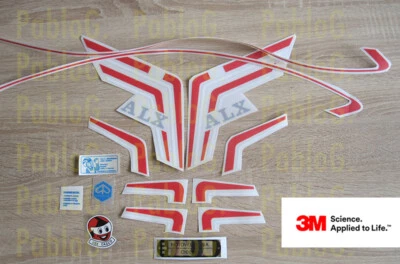 EGOVINYLS VESPINO Vespino ALX modelo negro decal set vinyl adesivi autocollants ステッ