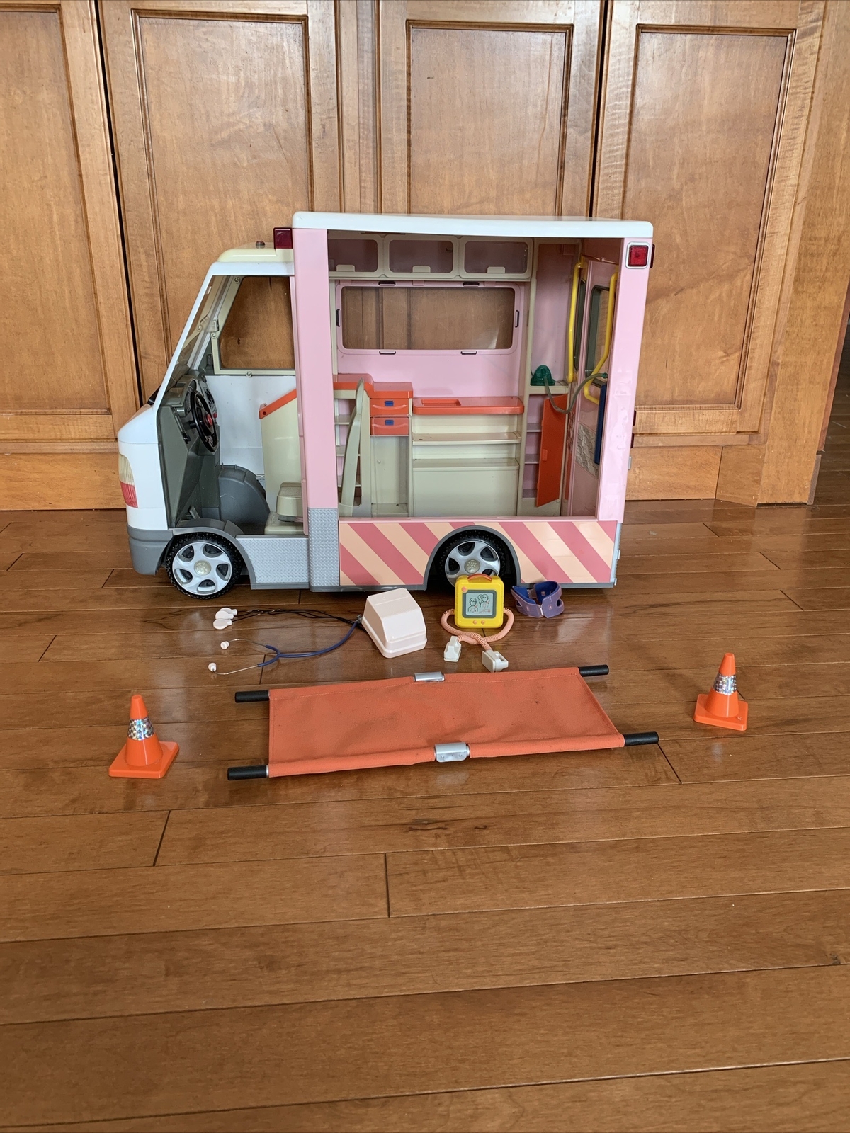 Our Generation Rescue Ambulance Playset With Electronics For Parts eBay
