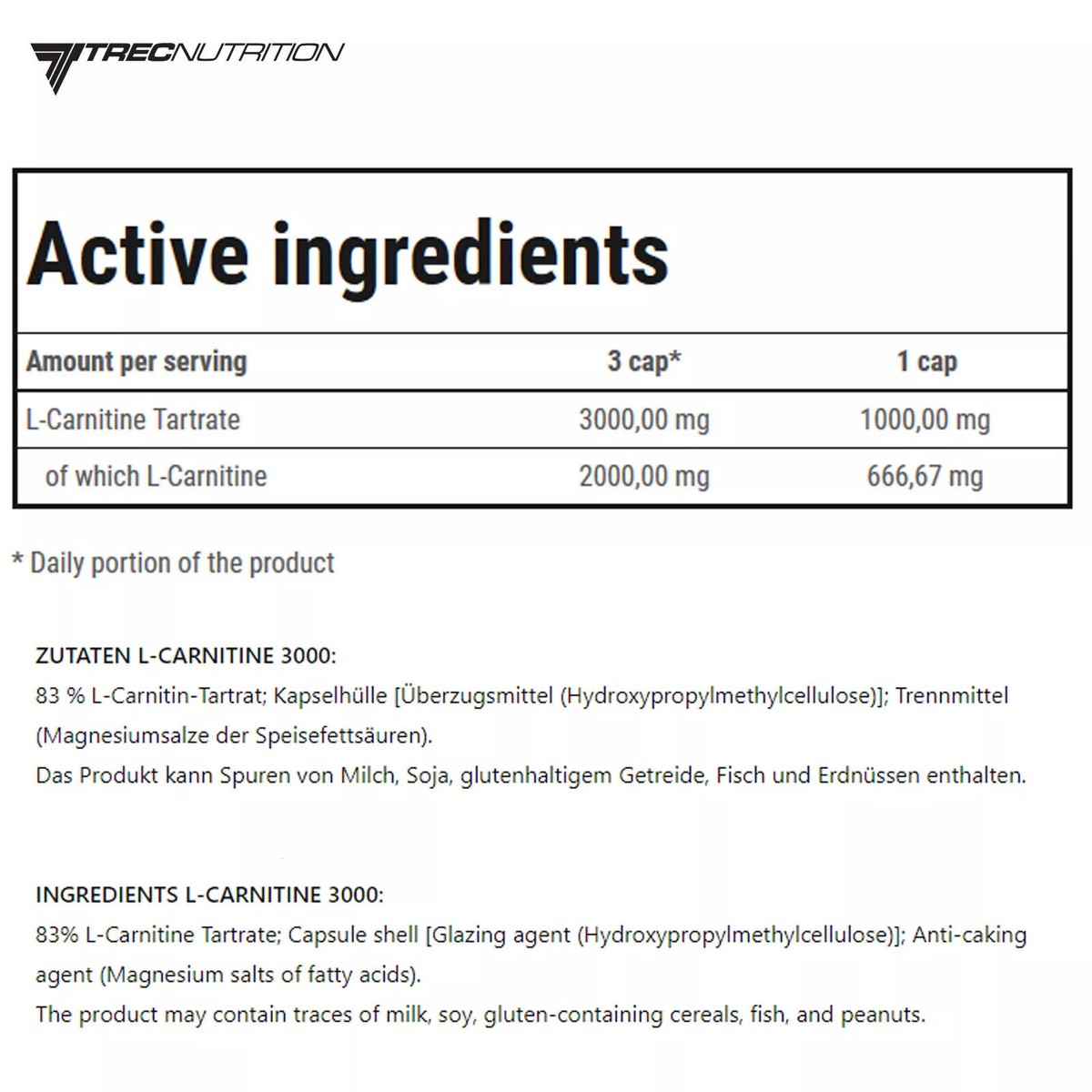 how much mg l carnitine per day Buy Fatburner Carnitine Pro Liquid from the manufacturer – IronMaxx  Nutrition main image 0