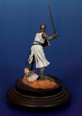 Michigan Toy Soldier Company : Andrea Miniatures - Templar Sergeant 1150 A.D