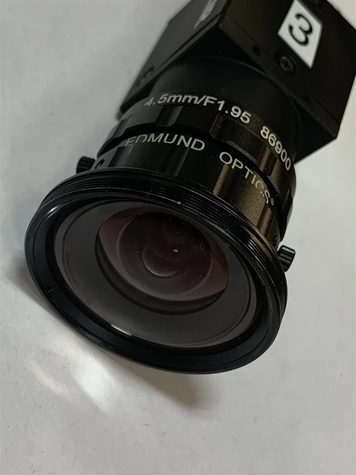 Lente Edmund 86900 4,5 mm gris flir/punto FL3-U3-20E4C-C 1/1,8" para cámara usada BONITA  Foto 4 de 4
