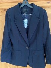 J.crew Navy Blue Blazer, Women's Uk 12