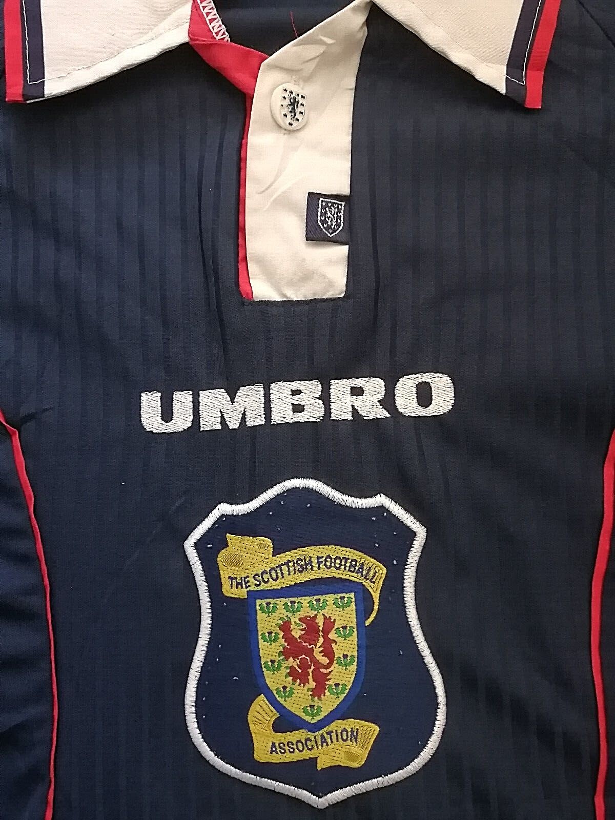 Scotland 1996 Home Kit by Umbro