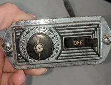 Vintage Dash Mount Heater TAG R-18 Made in USA Defrost Normal Colder B-5 B13595F