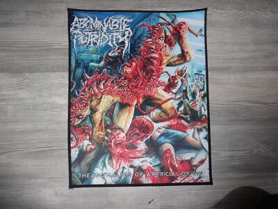 Abominable Putridity Backpatch Back Patch Death Metal Pyaemia Severe **