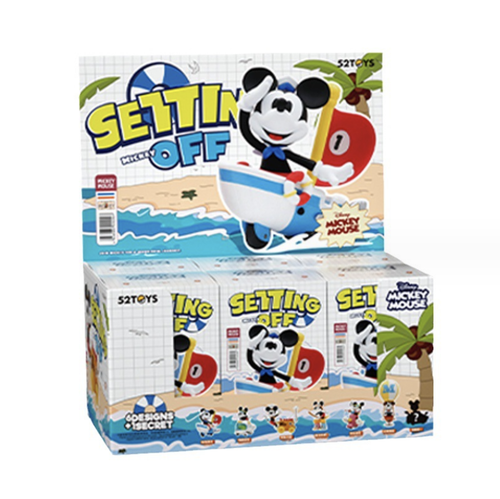 52TOYS Disney Mickey Instant Departure Series Blind Box Figures Action Toys Gift - Imagen 16 de 23