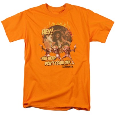 Labyrinth Head Don't Come Off T-Shirt Sizes S-3X NEW
