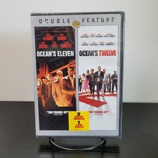 Oceans Twelve/Oceans Eleven DVD, 2008, Double Feature New