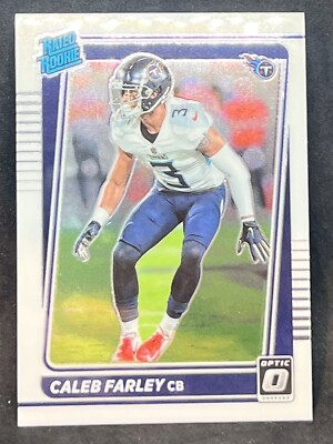 Caleb Farley Rookie 2021 Optic Titans RC