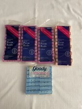 5 Packs Salon Care Professional Curved And Goody Perm Rods NEW