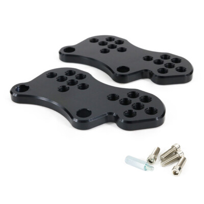 Rear Riser Plates Set Adjustable Aftermarket Fit For Suzuki SV650