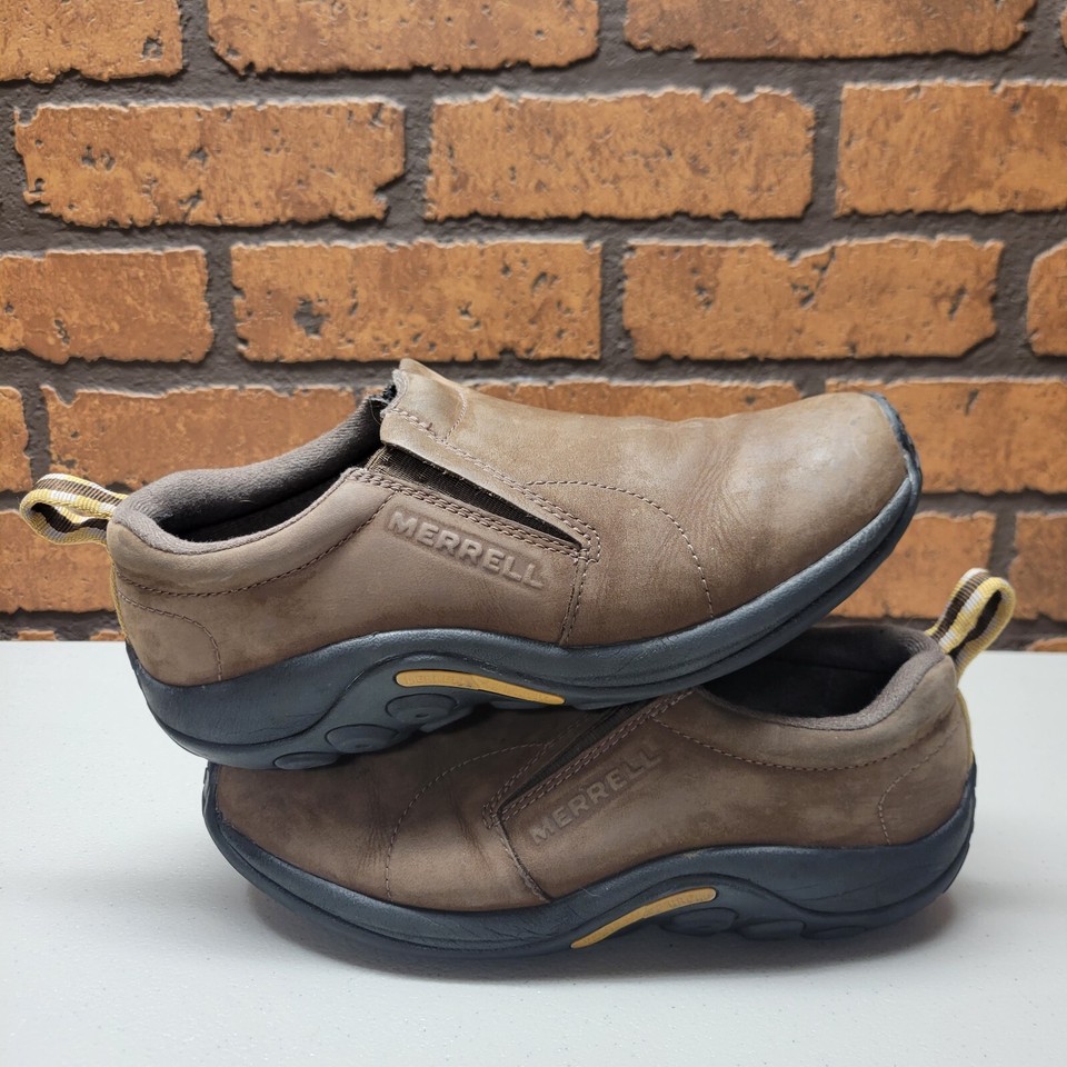 Merrell Women's Jungle Moc Nubuck SlipOn Shoe Bracken US 9.5 Brown