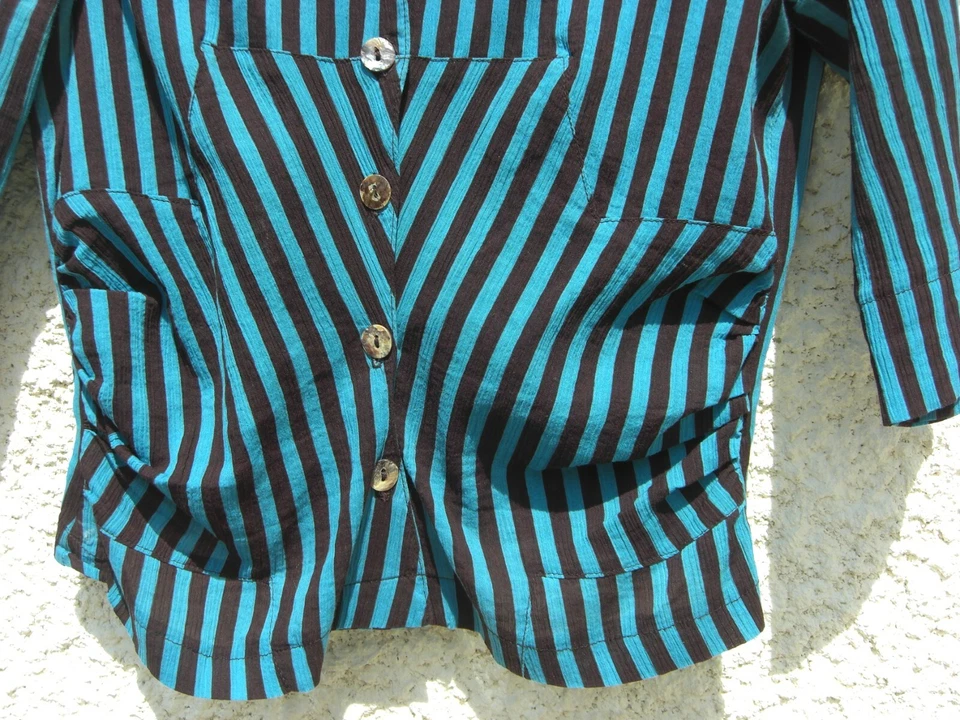 chemisier Clara Collins crépon T40 - Photo 3/4