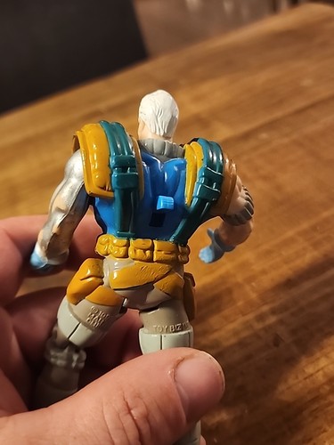 Marvel Uncanny X-Men X-Force Cable 5" Figura Toybiz 1992 Clobber Acción - Imagen 4 de 9