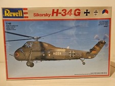 Revell #4467 Sikorsky H-34G 1:48 Scale Model Helicopter NISB