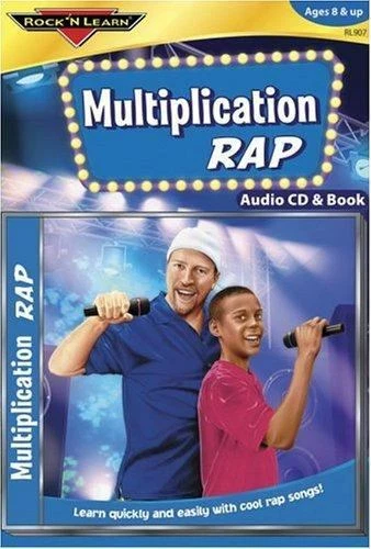ROCK N LEARN MULTIPLICATION RAP, VHS Tape Vintage 1999, 50% OFF