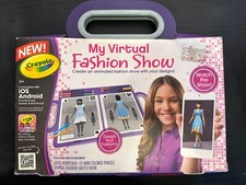 Crayola My Virtual Fashion Show Kids Craft Kit