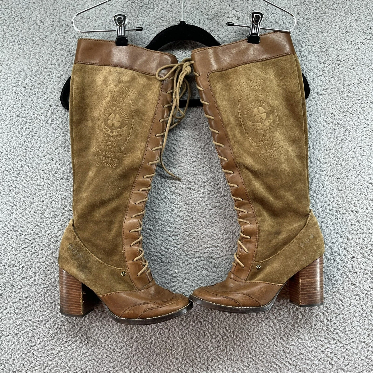 Lucky lace store up boots