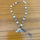 Vintage First Communion Bracelet Religious Catholic First Communion Gift 6.5 in — photo 3