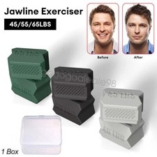 2X Jaw Exerciser for Men  Women Resistance Levels Silicone Jawline Exerciser CN