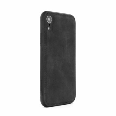 Schutz Hülle Handytasche Case DENIM Jeans Handy Für Huawei Honor 8A SCHWARZ