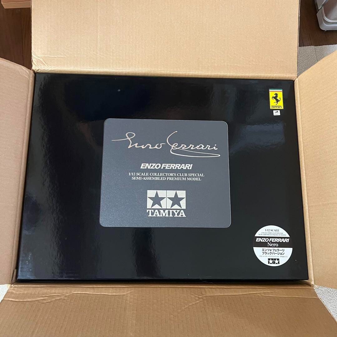 TAMIYA Enzo Ferrari Black 1/12 Semi-assembled Model