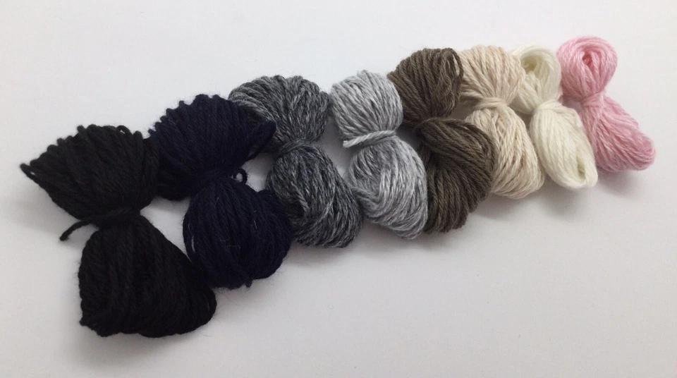 Cashmere darning thread, darning thread, darning wool, cashmere mending thread - Image 3 of 4