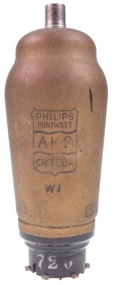 AK2 = 4M1 = TAK2 = TK2 = WE32 Philips Radio Röhre tube Valvola tested #5050
