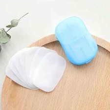 100pcs 5Boxes Mini Portable Soap Table, Colorful Hand Soap For Indoor Outdoor