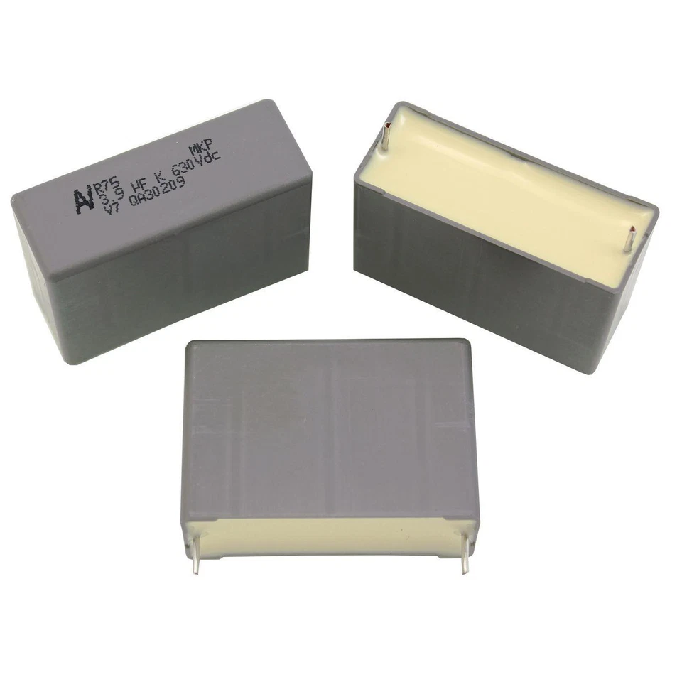 2x MKP Folien Kondensator Radial 3,9µF 630V DC Arcotronics R75PW4390AAM0K 3900nF