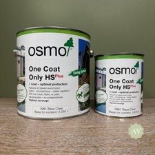 Osmo One Coat Only HS Plus | All Colours & Sizes Available | Exterior Wood Oil