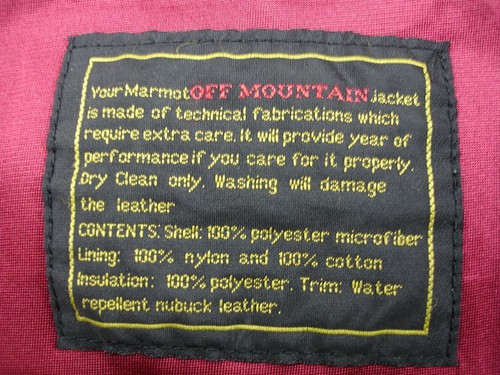 Men's XL Marmot Off Mountain Jacket Coat Leather Removable Insulated Vest 3-in-1 - Picture 22 of 24
