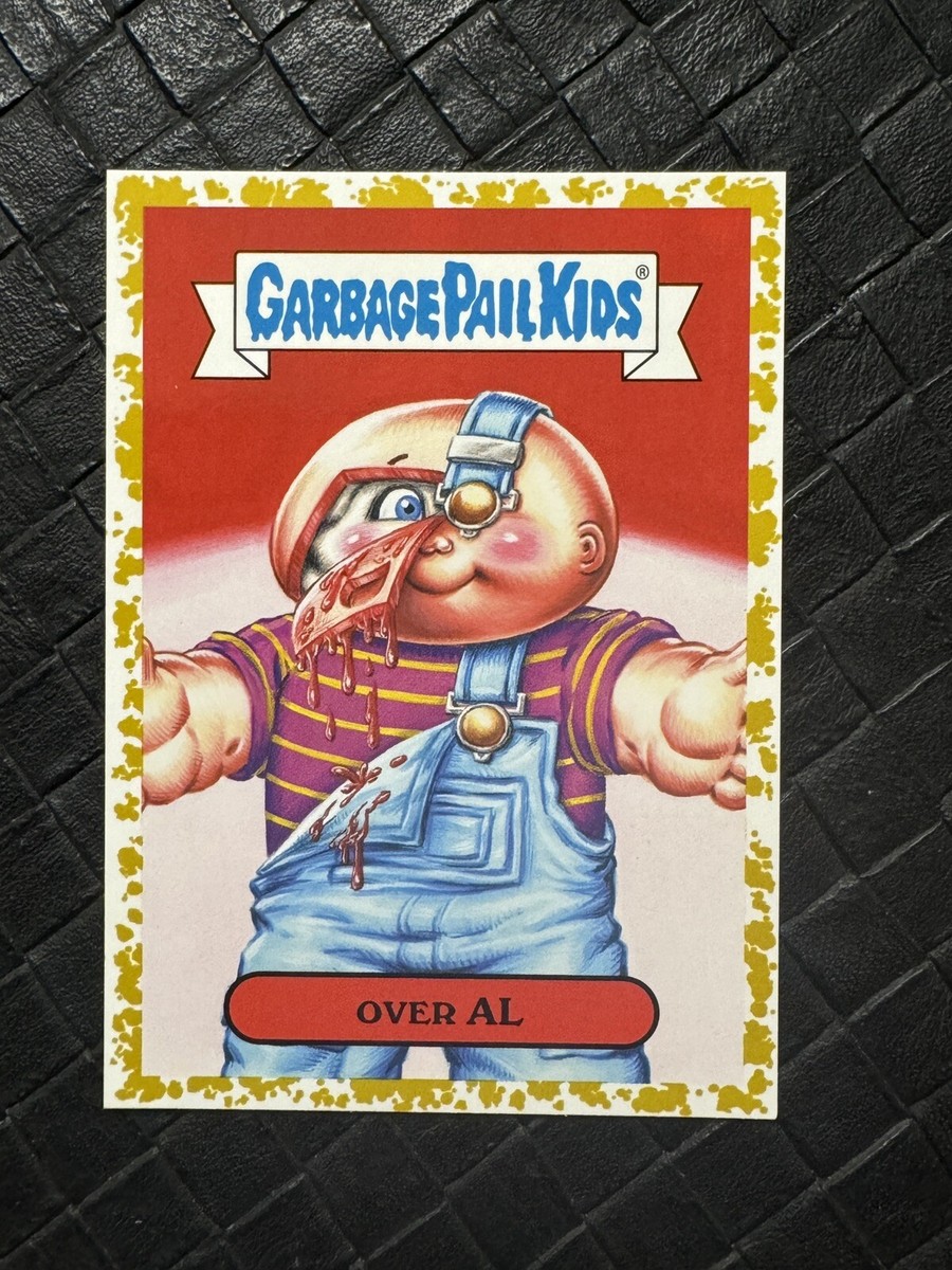 2019 Garbage Pail Kids We Hate the 90s FASHION Gold 4a OVER AL GPK