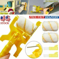 Multifunctional Clean-Cut Paint Edger Roller Brush Safe Tool for Wall Ceiling US