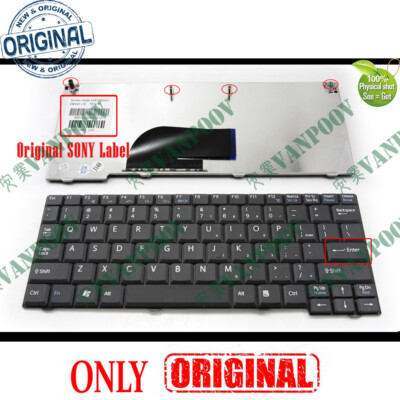 New US keyboard Sony Vaio VPC-M12 M121AX VPCM12L PCG-21313M 21313L 21311T Black