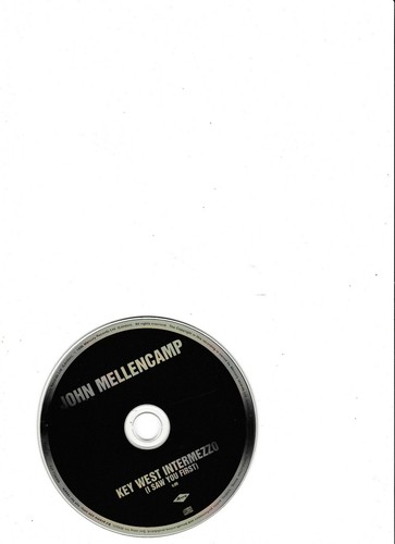 John Mellencamp- Key West Intermezzo UK promo cd single - Picture 2 of 2