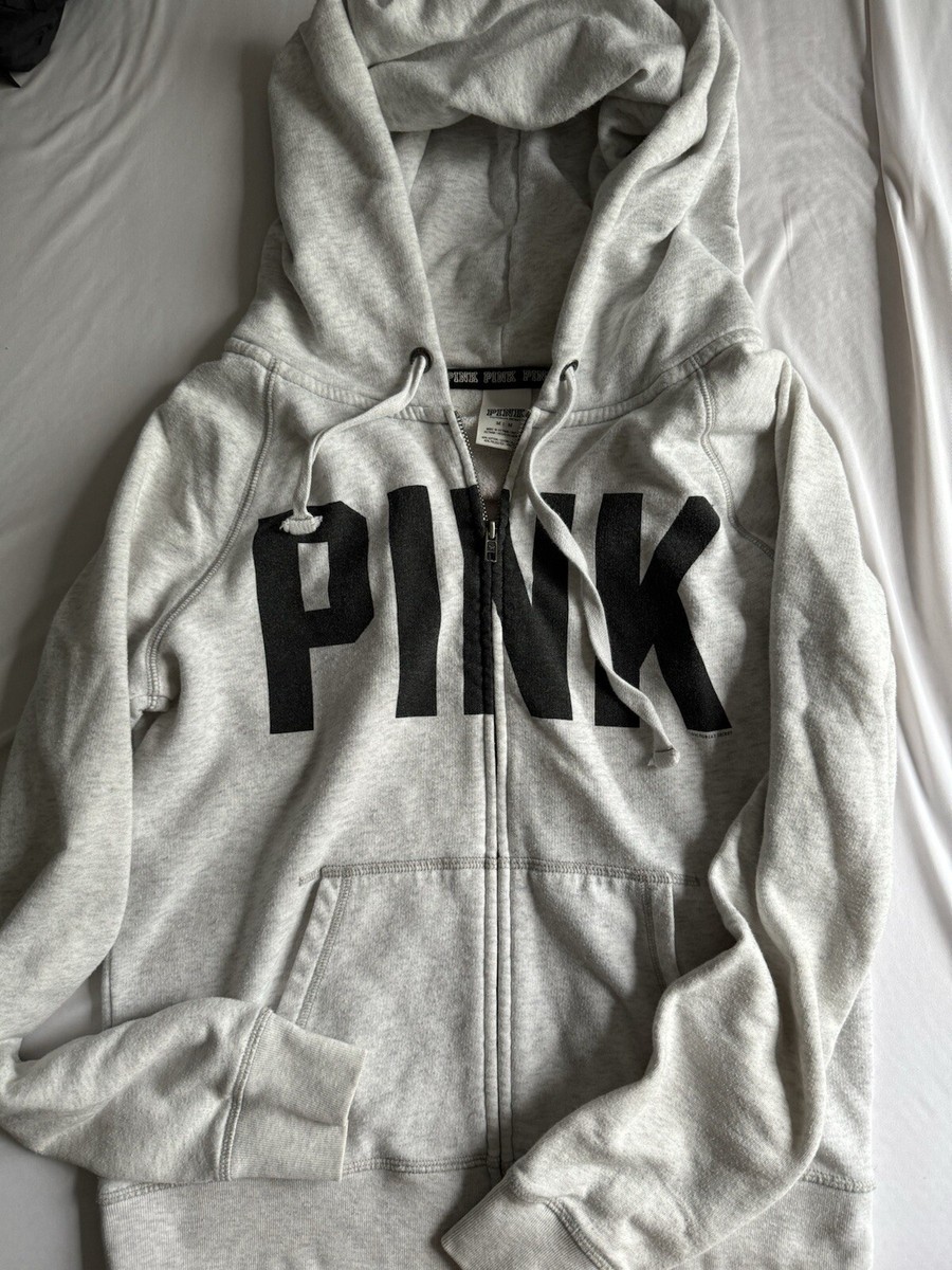 Sweat à Capuche Victoria's Secret - Léger, Zippé, Rose New York Statue Of Liberty, Neuf Avec étiquette