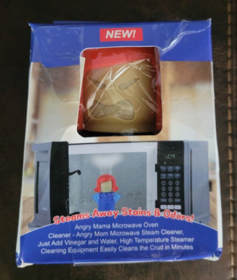 Wonnisx Angry Mama Microwave Oven Steam Cleaner