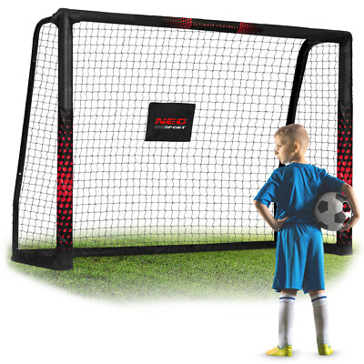 NEO-SPORT Fußballtor Fußball mit Bezug Tor Netz  für Garten Kinder