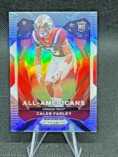2021 PRIZM DRAFT PICKS CALEB FARLEY ALL AMERICAN SILVER PRIZM ROOKIE #198 MINT 