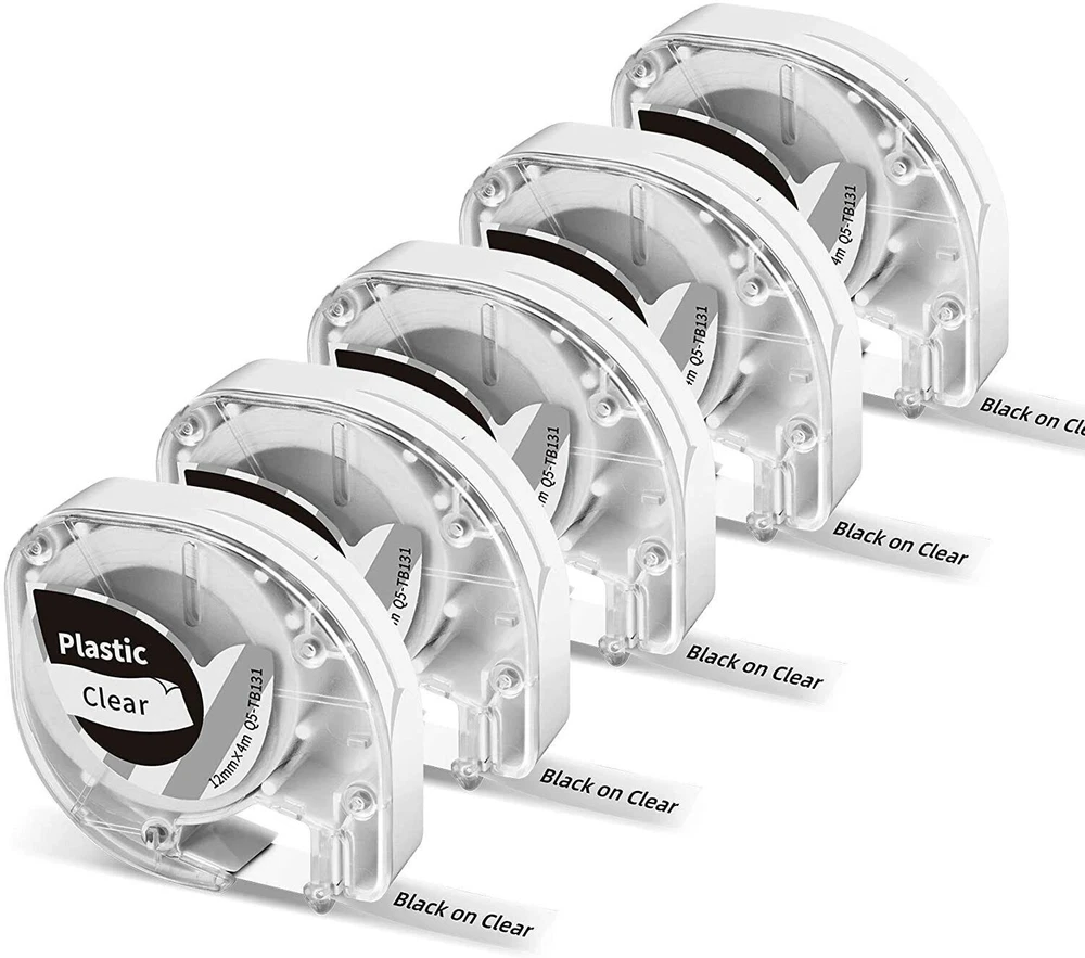 Dymo 91331 Label Tape Compatible with Letratag 91330 12267 & P12 Label Maker Dymo 91331 Label Tape Compatible with Letratag 91330 12267 & P12 Label Maker