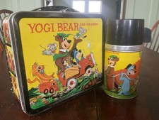 VINTAGE YOGI BEAR LUNCHBOX AND THERMOS