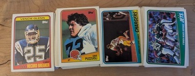 1988 Topps NFL- YOU CHOSE-Bears,Saints, Browns, Broncos, Colts, Oilers, Seahawks