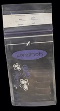 Lansinoh Breastmilk Storage Bags - Super Strong  Pre-Sterilized - 45 count NEW