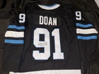 Josh Doan Signed  Custom Jersey Autographed Utah Hockey Club Mammoth Size 52 JSA