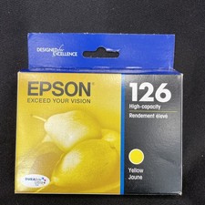Epson C13T126420 Yellow Ink Cartridge Exp 2024